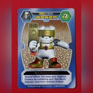 Kumamon DT-119 | Silver Foil | NM | Digimon D-Tector TCG Card